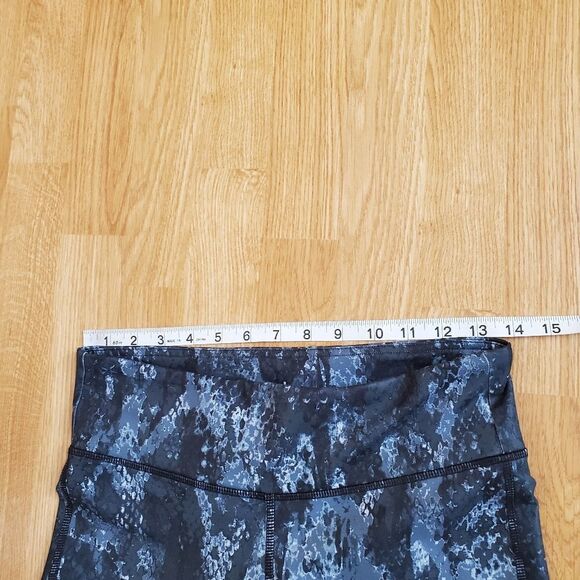 Alo Yoga Goddess Ribbed Legging size Small in Black Python - Picture 10 of 12